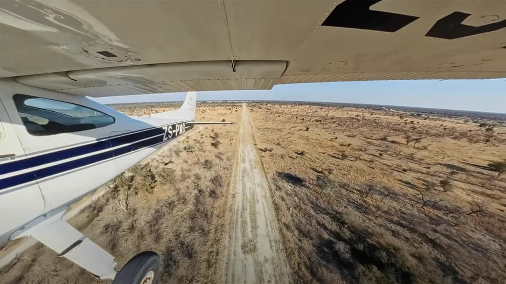 Südafrika auf dem Luftweg