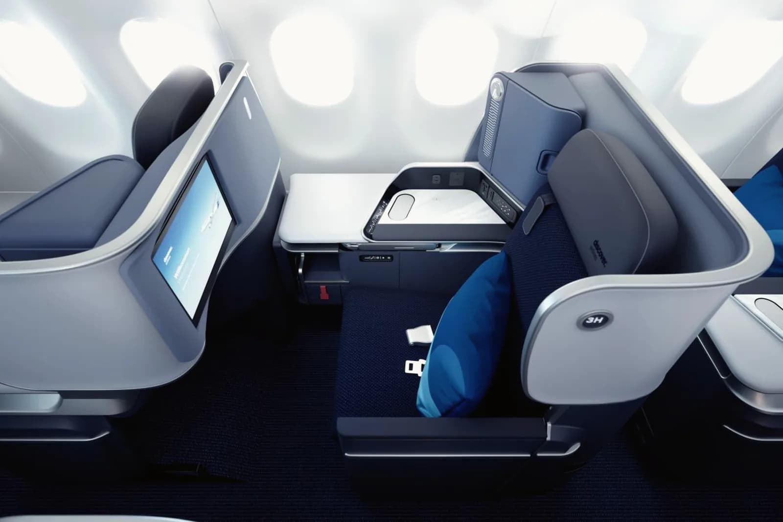 Rückflug 4Y neue Business Class – Namibia